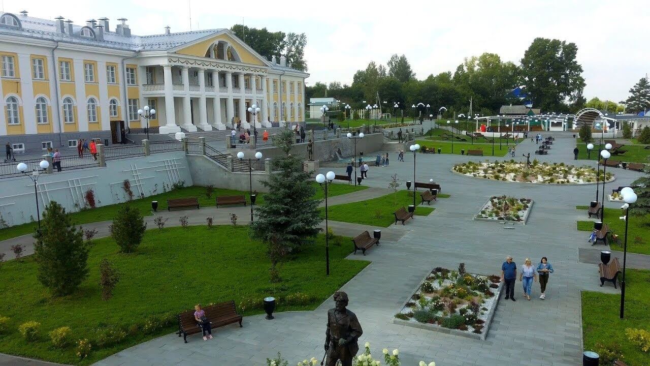 ДК г. Салаир, парк им. Д. Попова